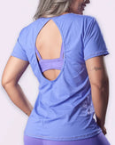 BLUSA ACAD. TATY AZUL MARINHO