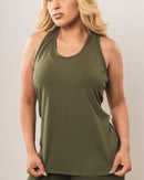 CAMISETA ACAD.C/ ELASTANO MARROM