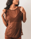 CAMISETA TULE KARINA AMARELO BB